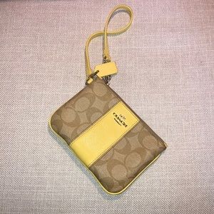 Coach wristlet